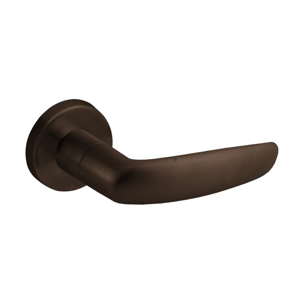 Schlage Grade 1 Half Dummy Trim Mortise Lock, 07 Lever, A Rose, Dark Oxidized Satin Bronze Oil Rubbed Finish L0170 07A 613 - main